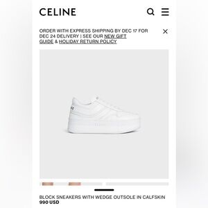 Celine Platform Sneakers